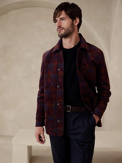 Banana Republic men’s Rodrigo corduroy chore coat