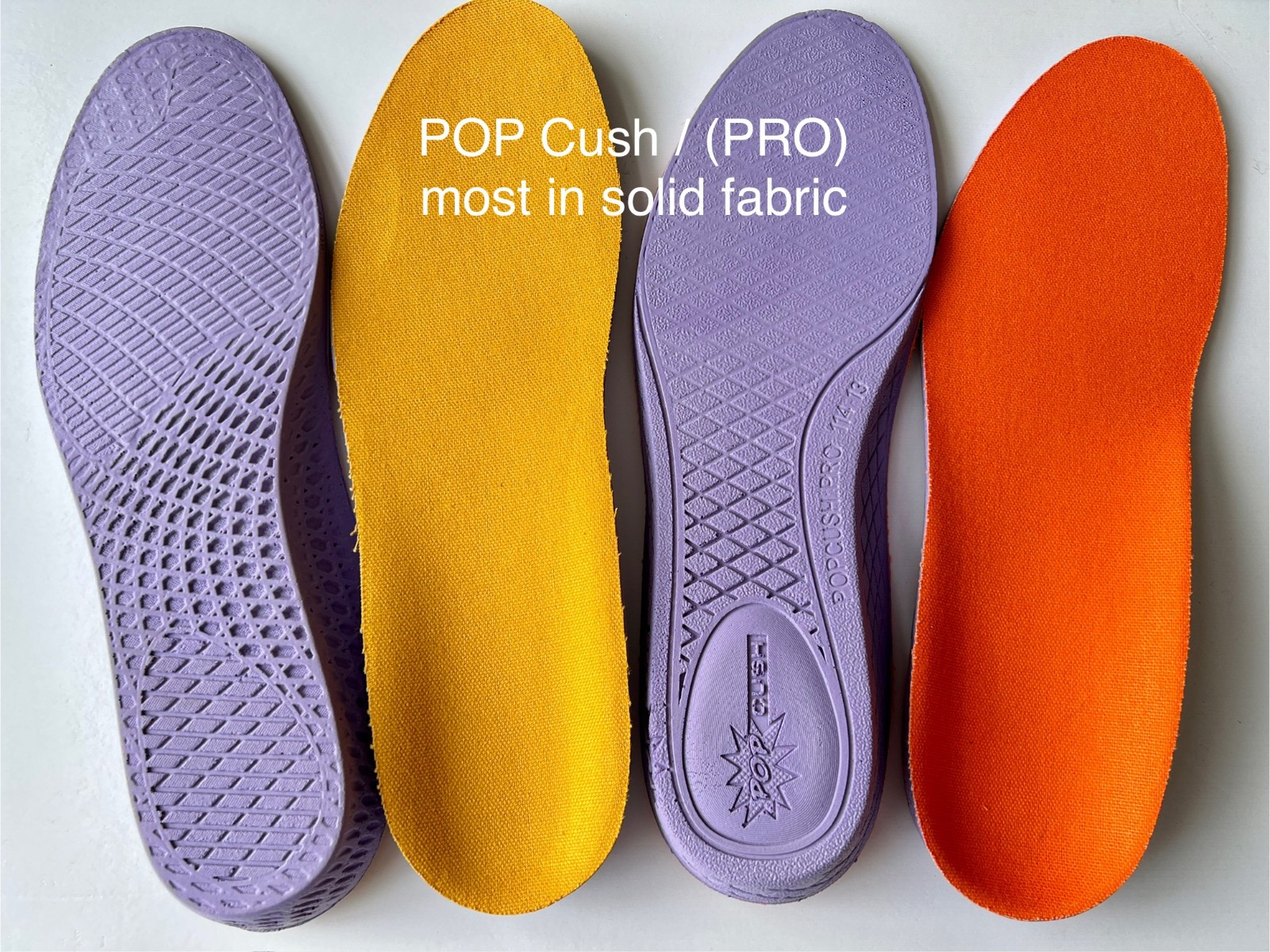 Vans Popcush / Ultracush Pro insoles Skateboard Thick Heel Arch Insoles Ms 7-13