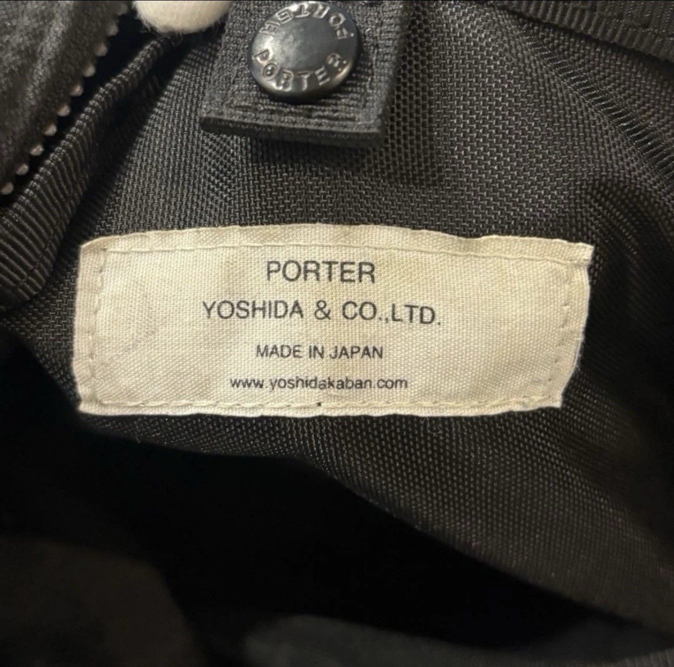Porter Yoshida RAYS Nylon Body bag Authentic Waist bag 2way made in japan