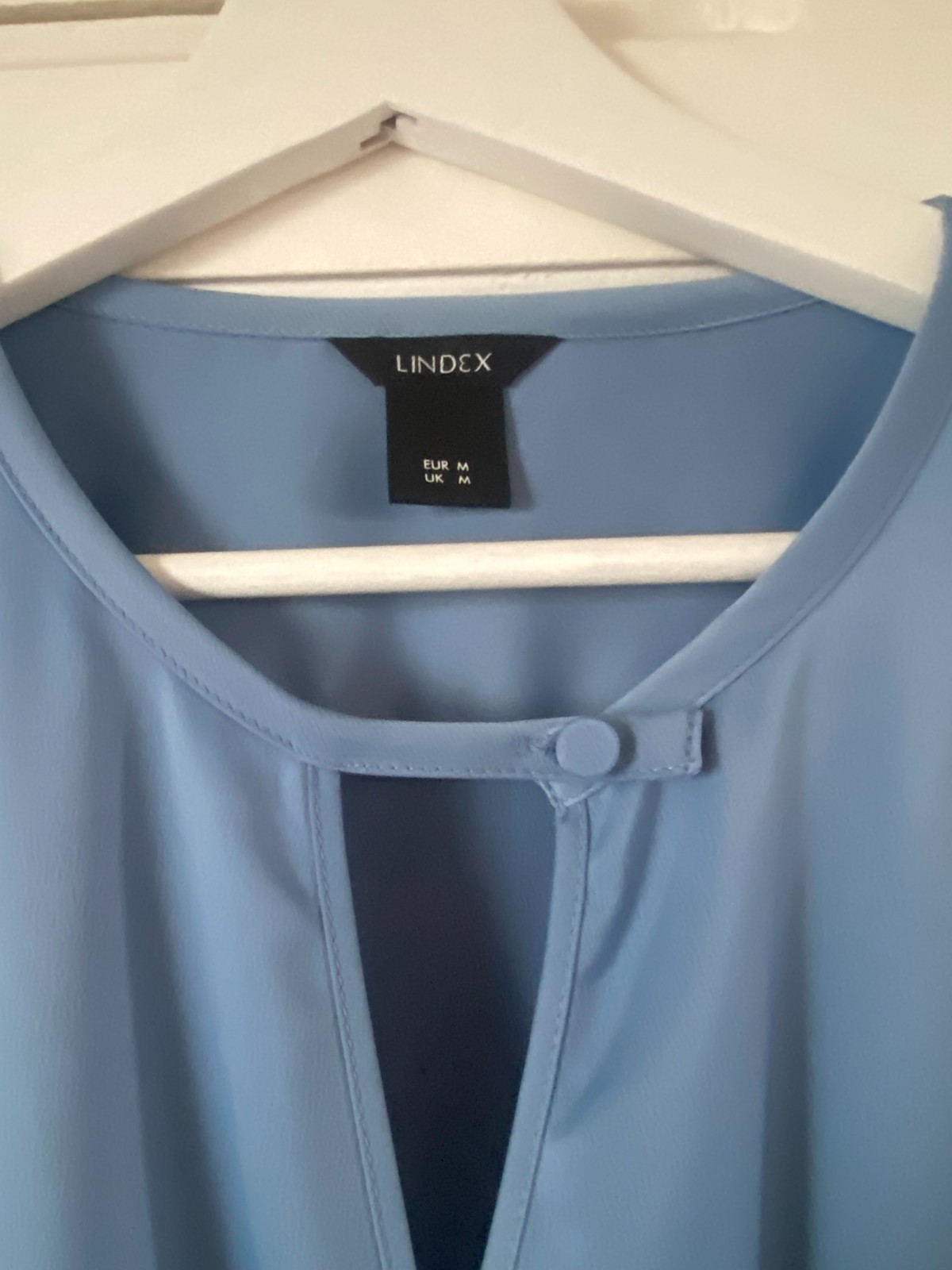 Lindex blouse, Tiffany blue, size M, new and unworn