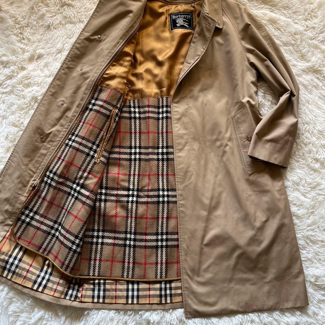 BURBERRYS Nova Check Liner Trench Coat XL