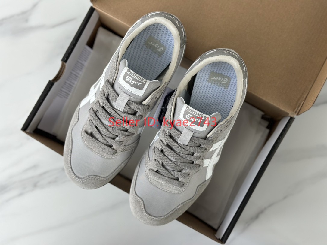 NEW Onitsuka Tiger SERRANO Mens Womens Sneakers Gray/White 1183B400-22