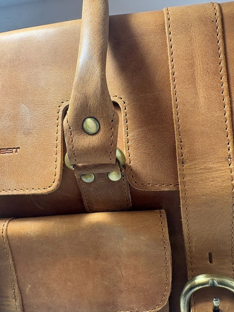 Urban Forest Cognac Rustic Lather 15′ Lab top /Briefcase