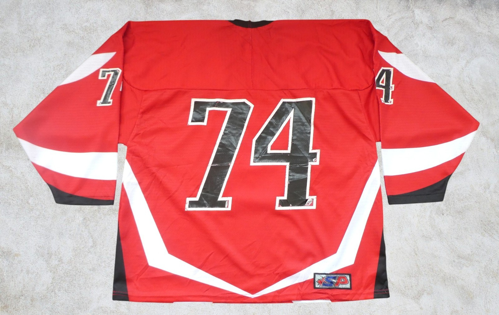 Large Mens Pitbull #74 Ice Hockey Jersey SP (Canada)