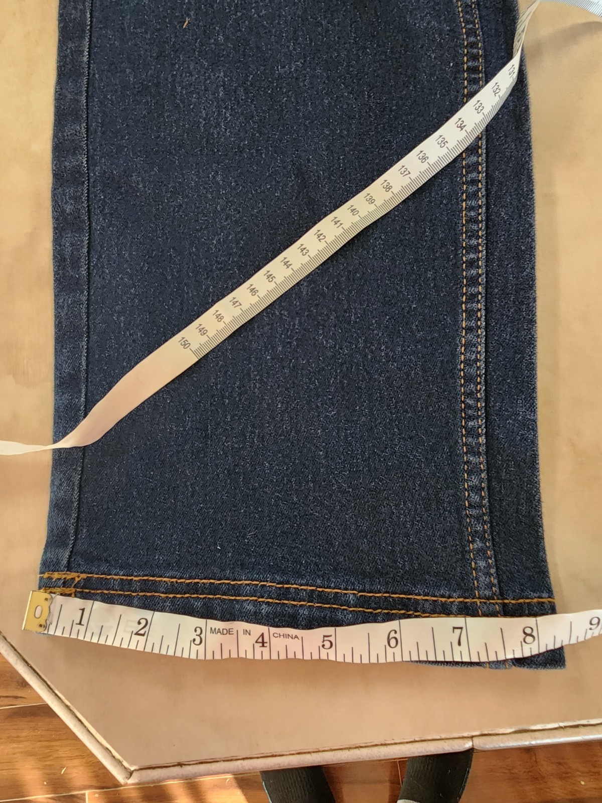 Smith’s Workwear Men’s Stretch 5 Pocket Work Jeans, Dark Vintage wash, 30W x 30L