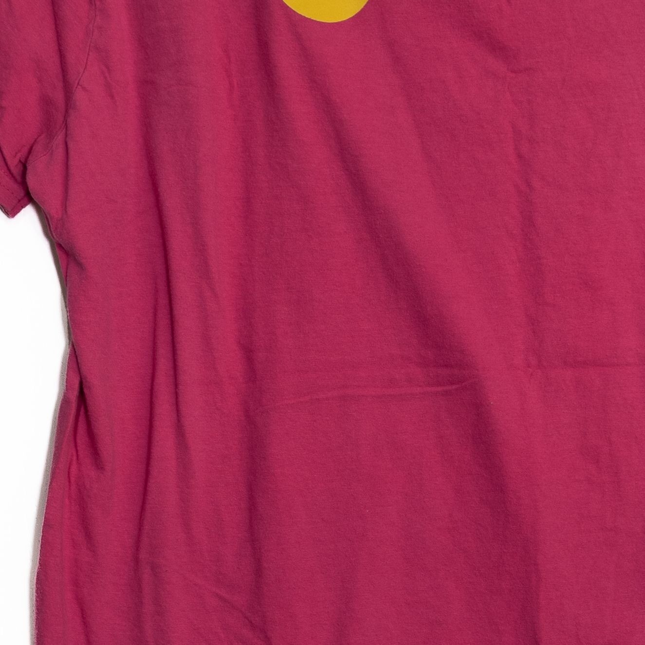 Anvil Pink Smile Generation Graphic Tee Size S Womens Short Sleeve Cotton