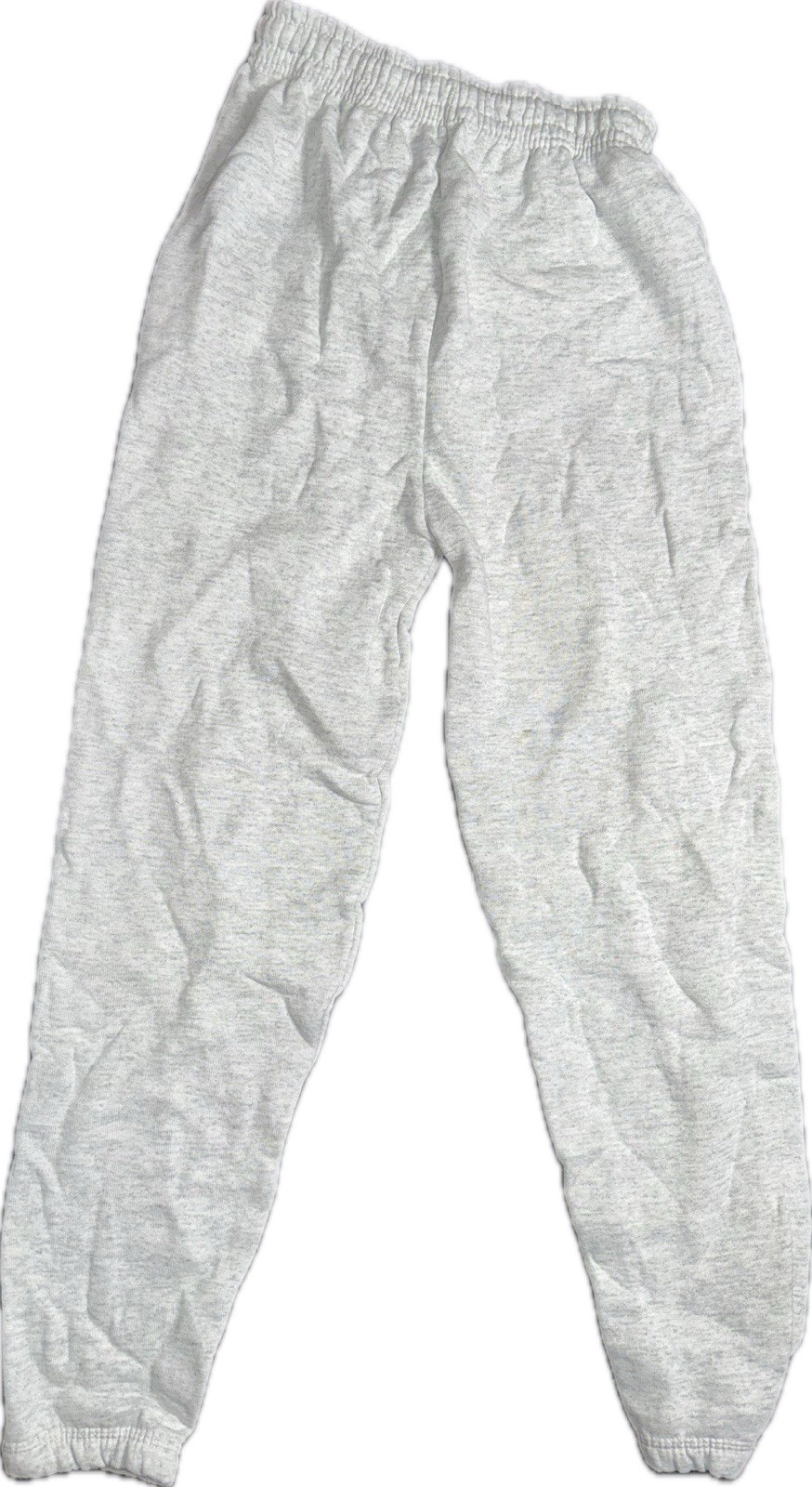 VINTAGE 90’s NOS Ash Gray Small Fruit Of The Loom Sweatpants. Made In USA.