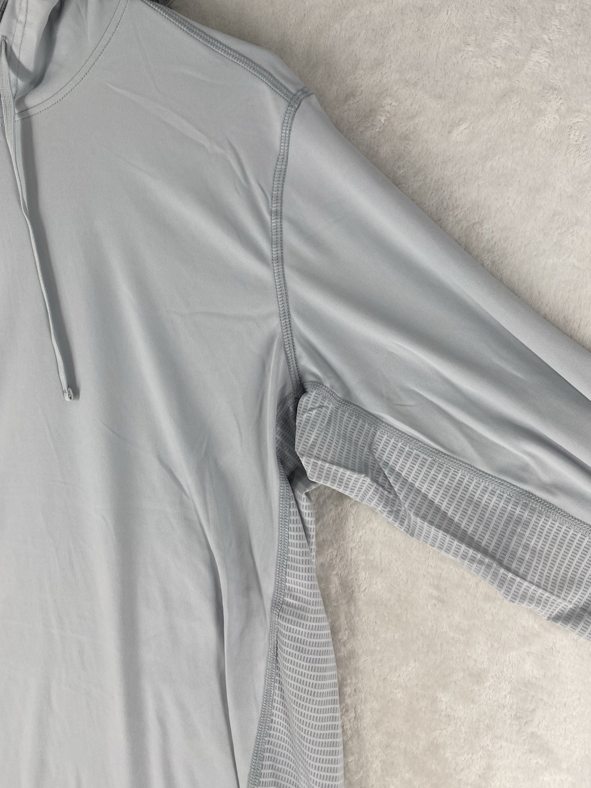 Lot of 3 Pelagic Hoodie Hooded Sun Shirt Large Gray Vaportek UPF 50 Fishing