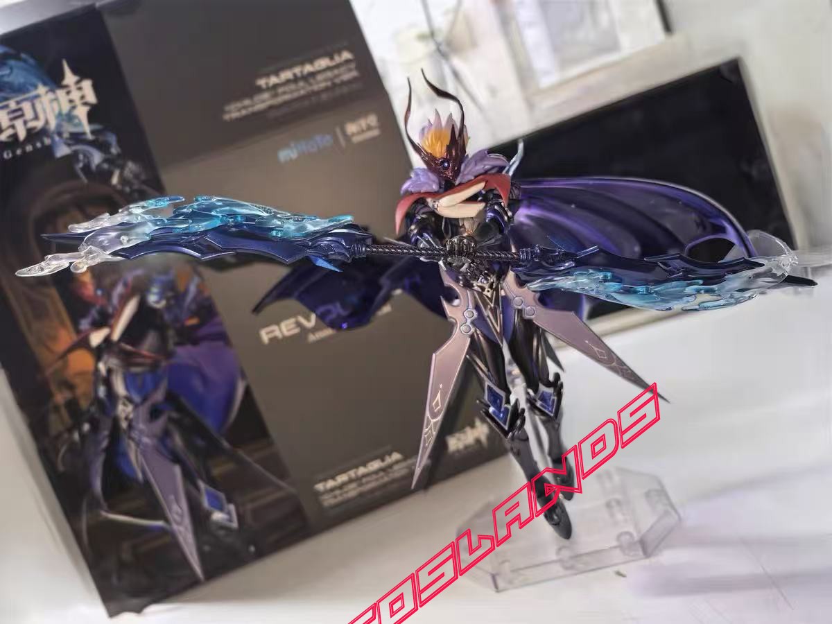 17cm Official Genshin Impact Demon Lord’s Armor Tartaglia Figure Anime Model Toy