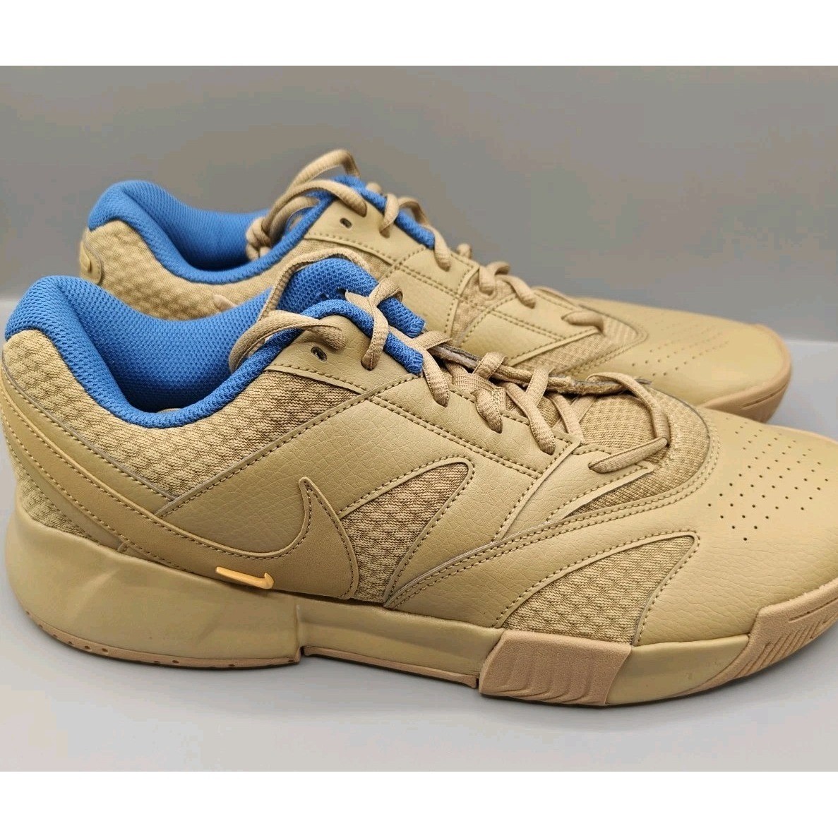 Nike Men’s Court Lite 4 HC Size 11.5 Parachute Beige HF7832-200 No Box Lid