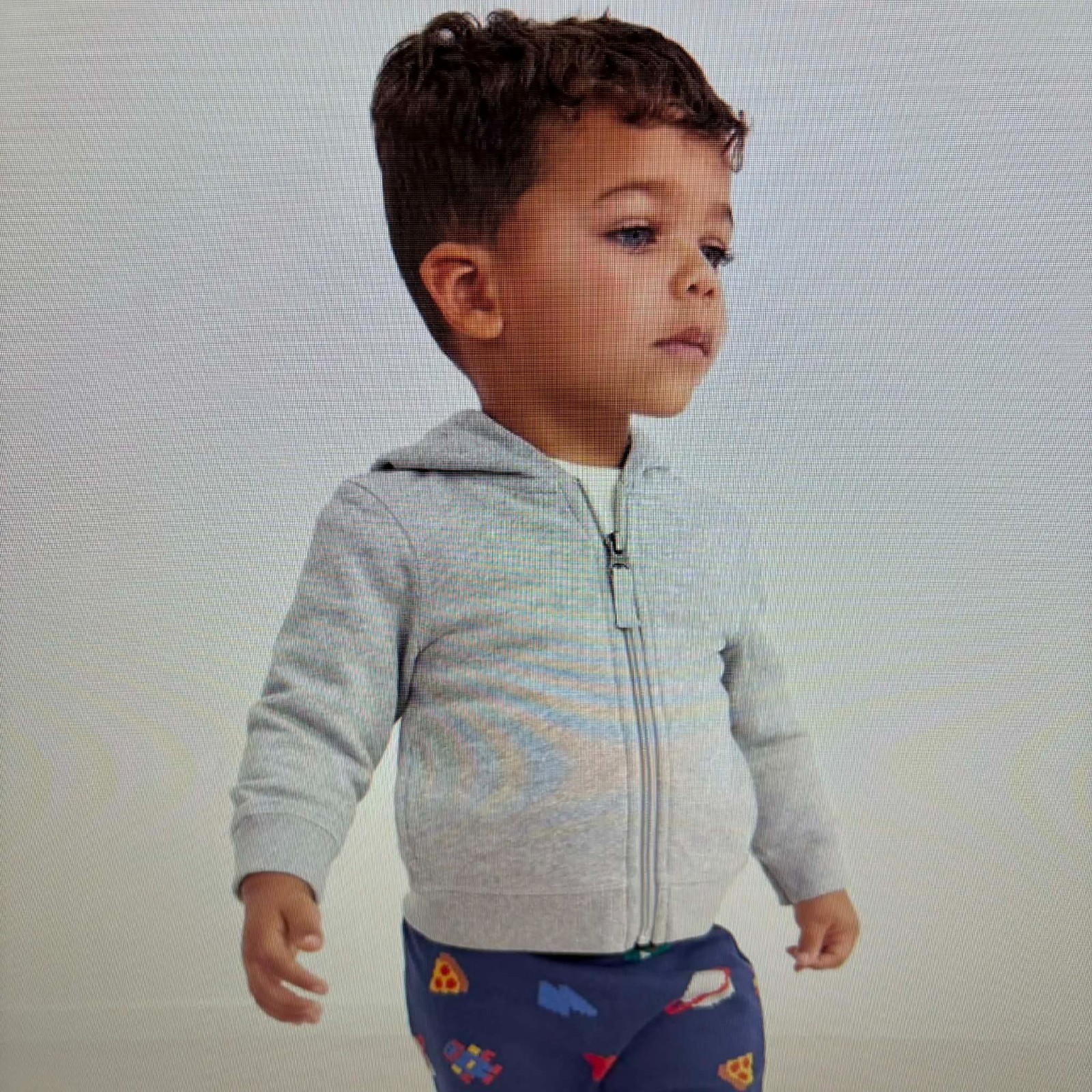 Hanna Andersson Cute Cotton French Terry Hoodie Jacket. Size 12-18 Months, 75 cm