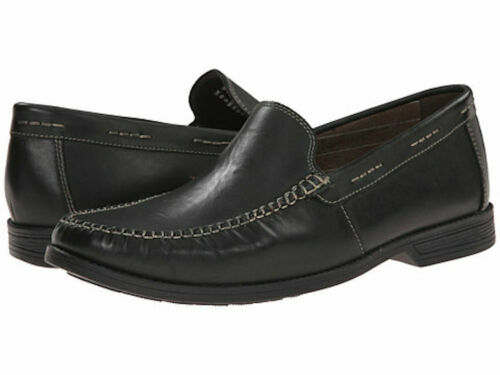 Bostonian Warren Twin Slip-On Leather Loafers–Medium –26106802