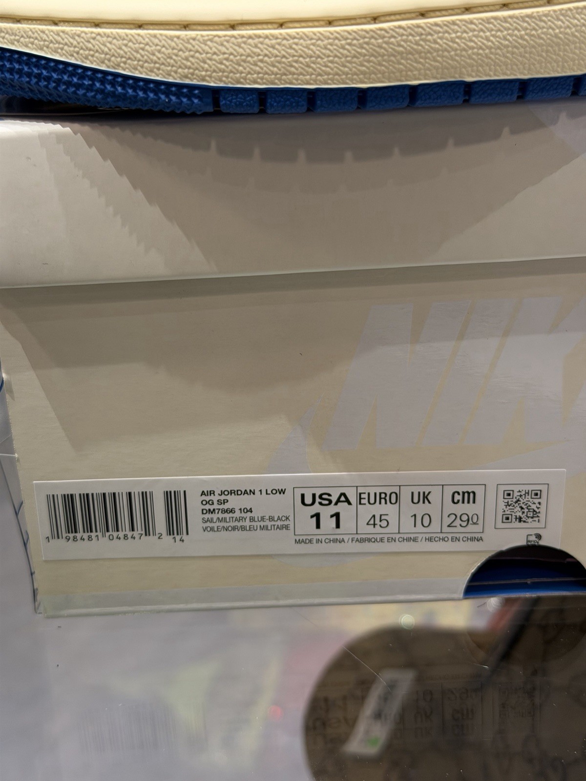 Size 11 – Fragment Design x Travis Scott x Air Jordan 1 Retro (DM7866 104)