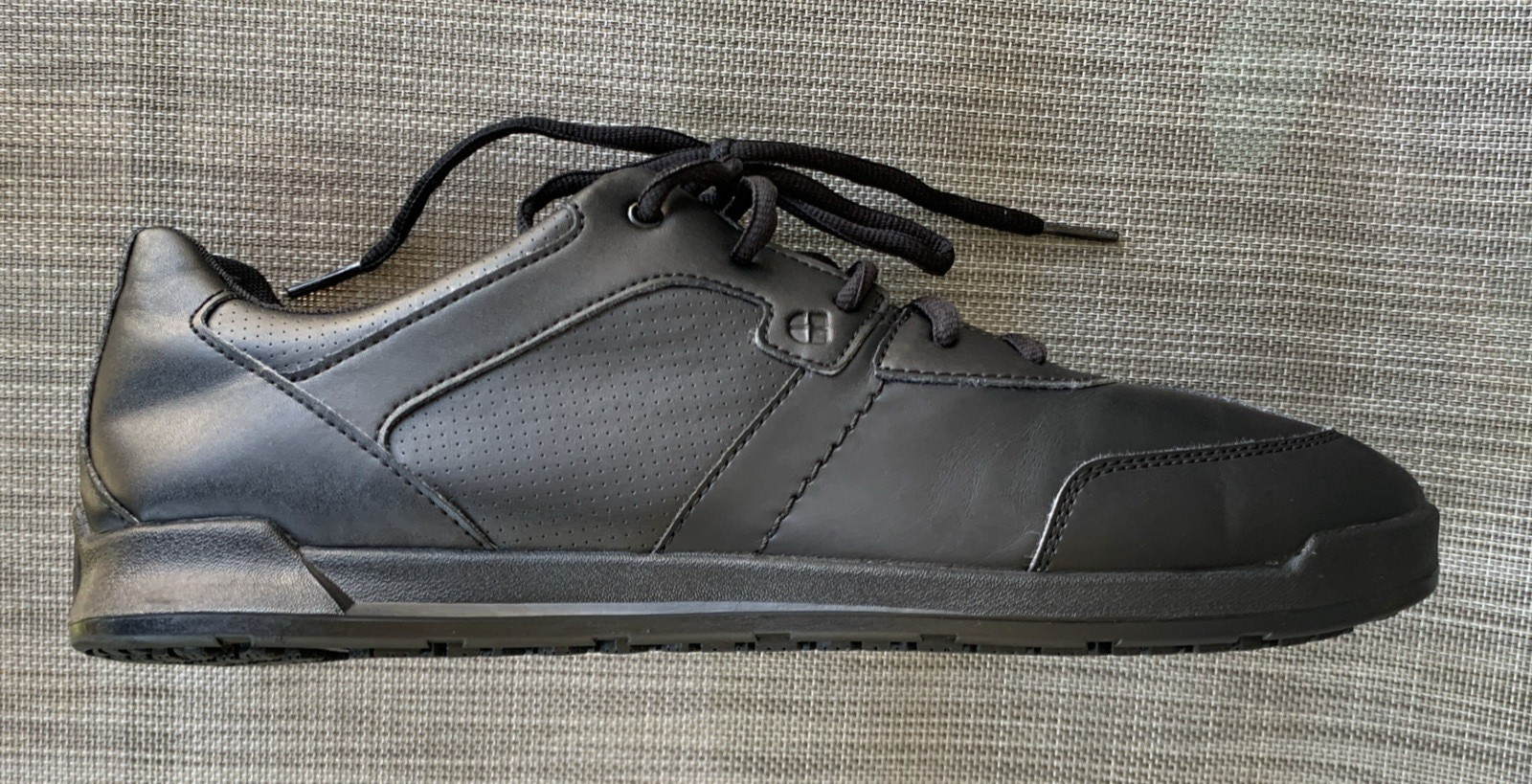 SHOES FOR CREWS Men’s Size US 12 FREESTYLE II Shoes 38140 Black Slip-Resistant