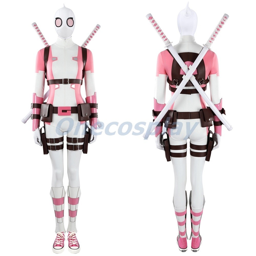 Gwenpool Costume Gwendolyn Gwen Poole Cosplay Suit Women’s Suit Outfit