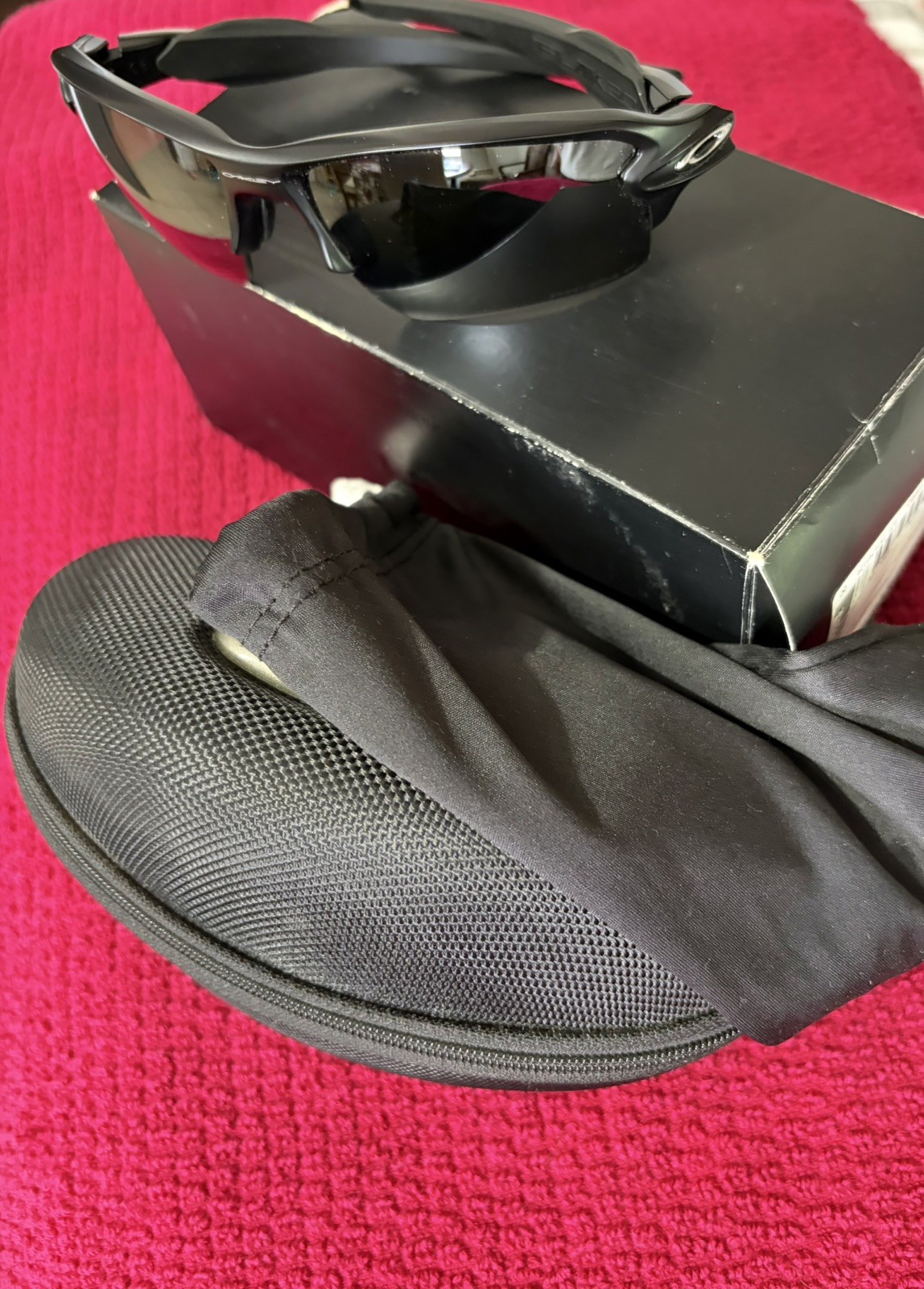Oakley Flak 2.0 XL Matte Black Frame Prizm Deep H2O Polarized Sunglasses
