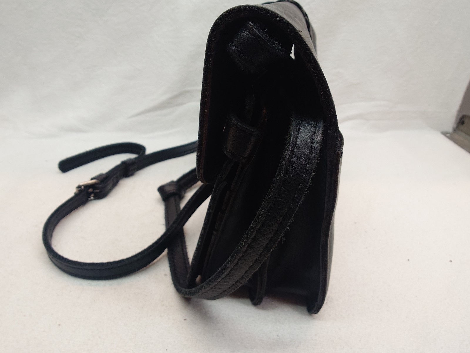Patricia Nash Bianco Crossbody Organizer Black Zipper High Capacity