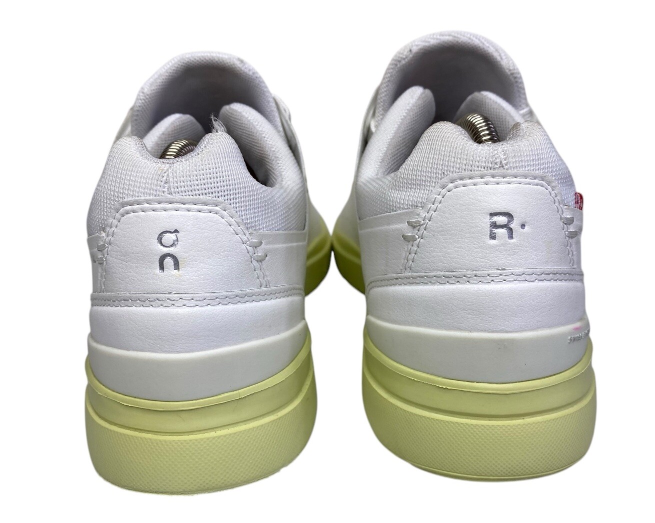 On Cloud THE ROGER Advantage Womens Tennis Sneakers Shoes White/Hay Size 10
