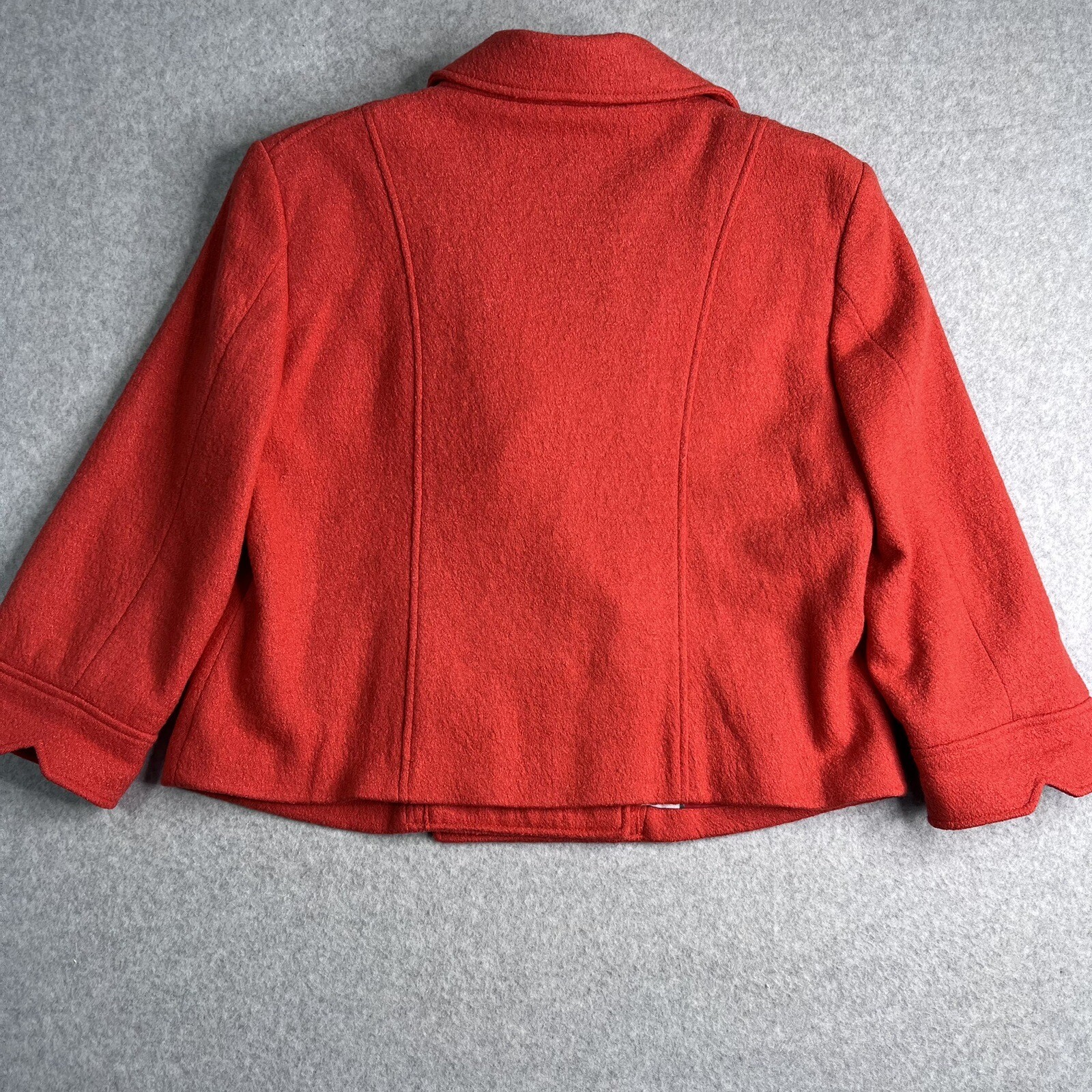 G.E.T General Equipment Technique Jacket Women’s L Double Breasted Crop Blazer
