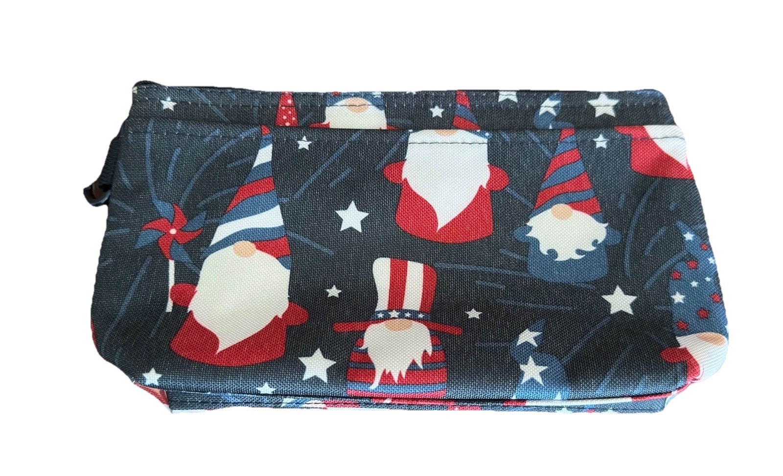 Pouch Thirty-One Gnome Of The Brave USA Clear Clip