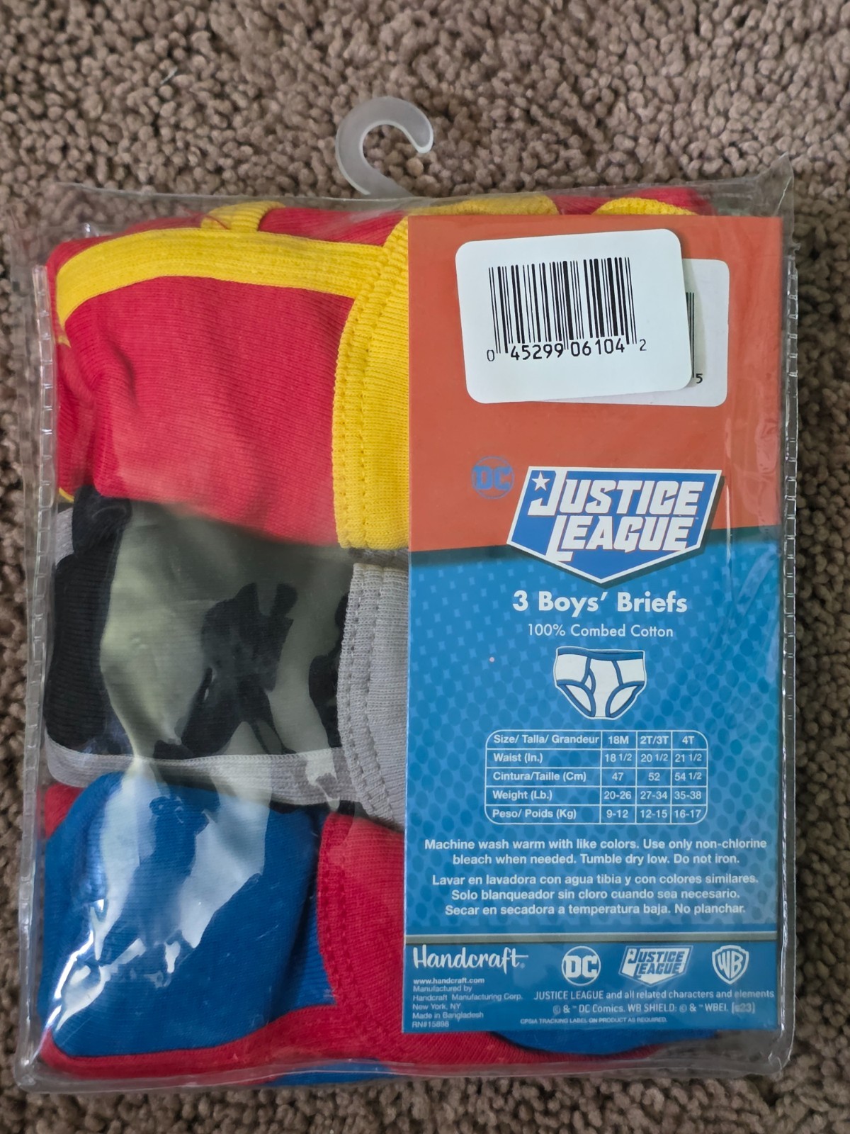 Handcraft Boys & Girls Underwear Disney, Bluey, Trolls, Barbie, Justice League