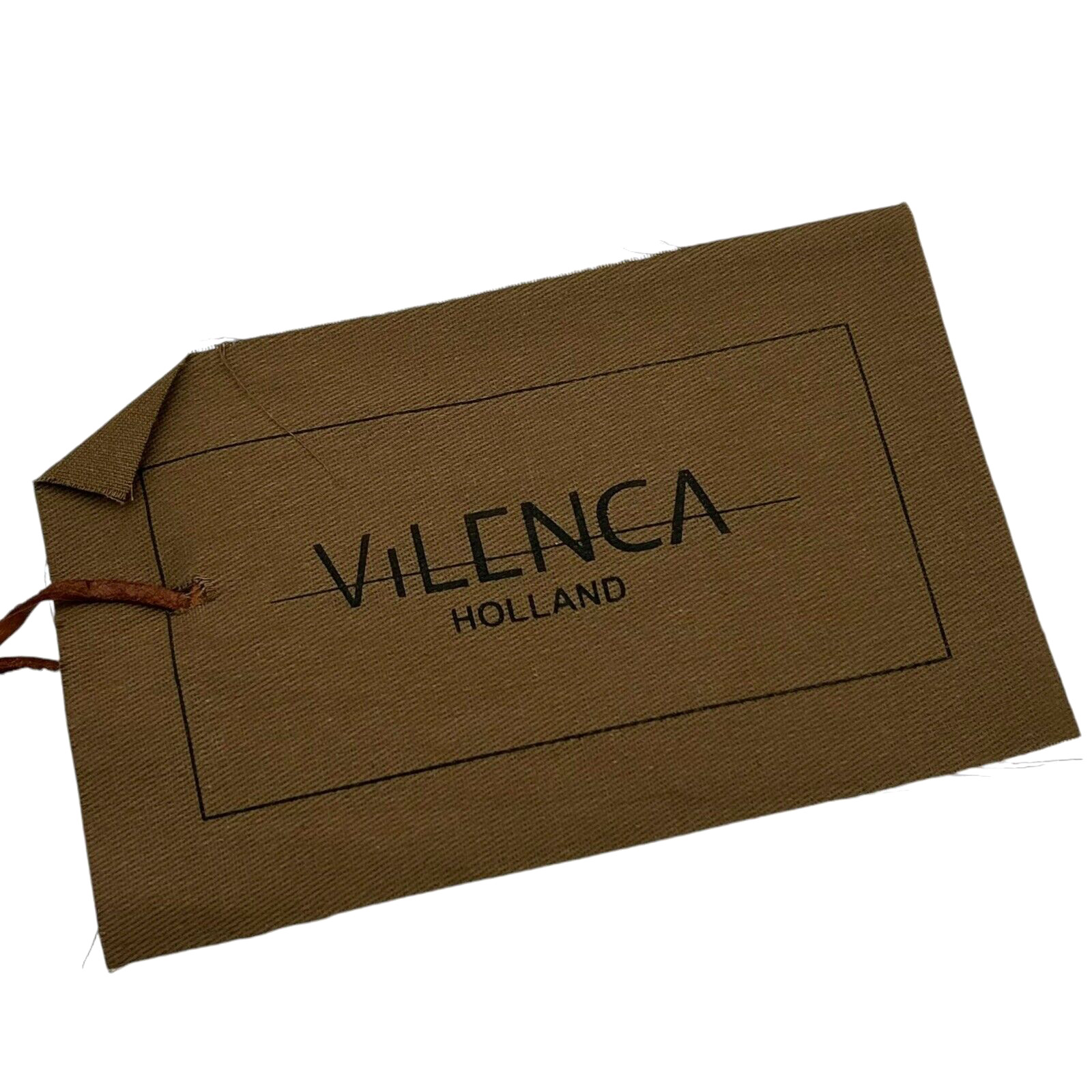VILENCA Women’s Leather Flap Wallet With Circular Details Brown Metal Accents