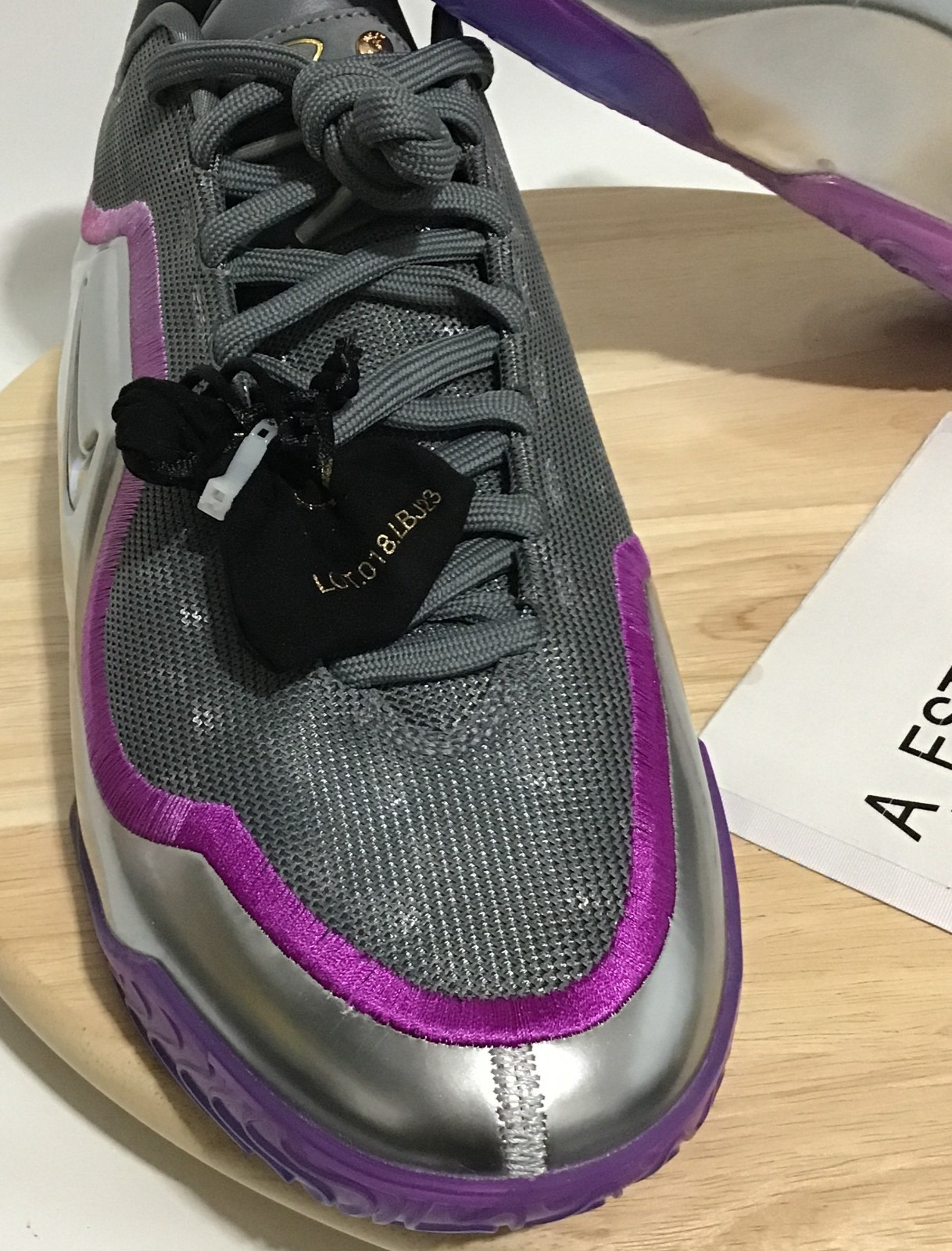 Nike LeBron 23 XXIII Lux “Bubble Boy” EP Basketball Shoe Silver IF0694 002 Sz 11
