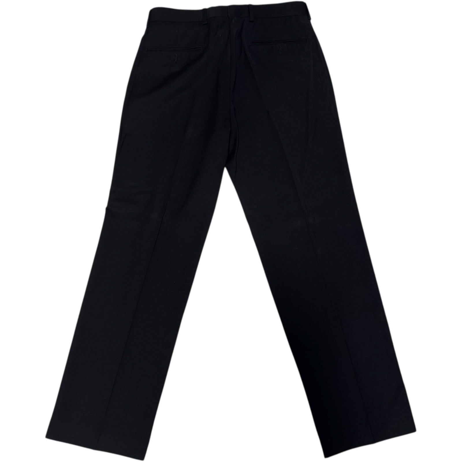 Dockers Dress Pants 32×30 Black Herringbone DX81 DKP68 Mens Polyester Rayon