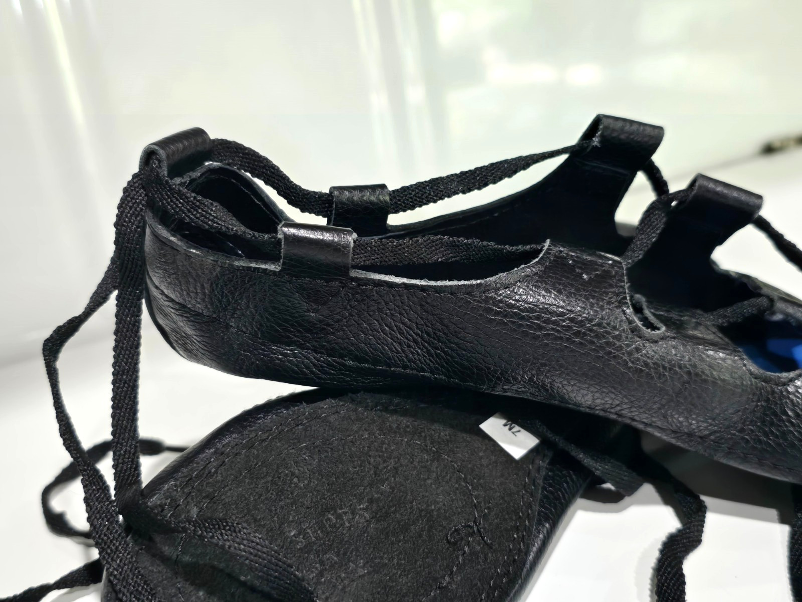 New Irish Dance Ghillies Fay’s Platinum Suede