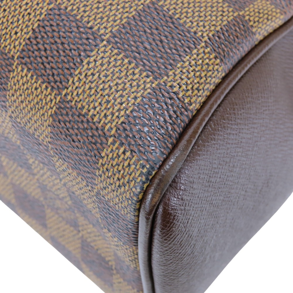 USED LOUIS VUITTON Handbag Brera N51150 Damier Ebene Brown Everyday use