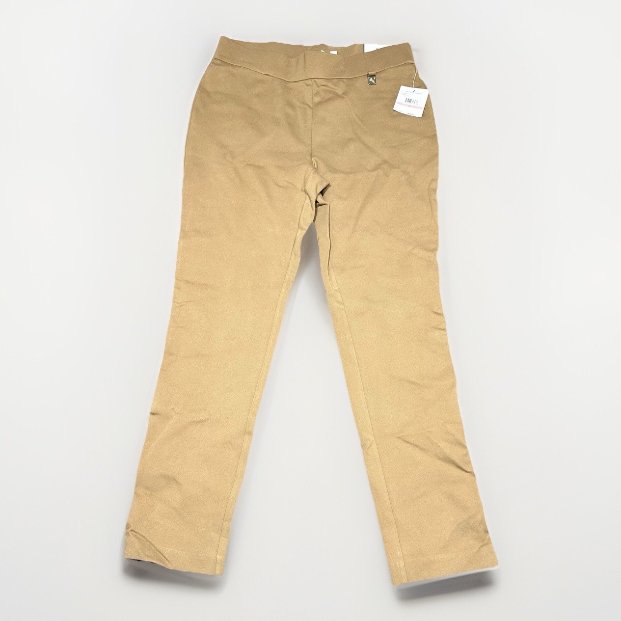 Rafaella Comfort Color Tigers Eye Pull on Slim Leg Pants Size 10 NWT