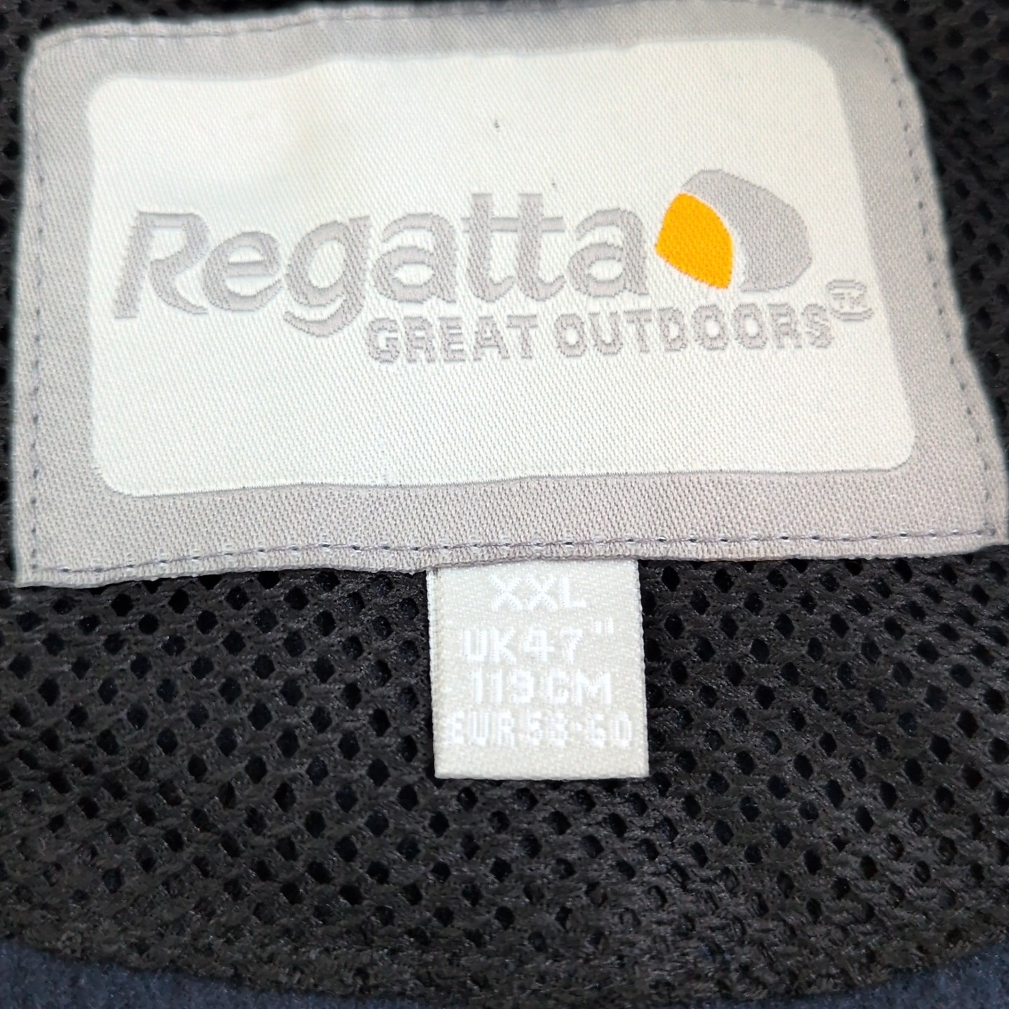 Regatta Thor III navy men’s full-zip anti-pill quick-dry fleece #TRF532 XXL