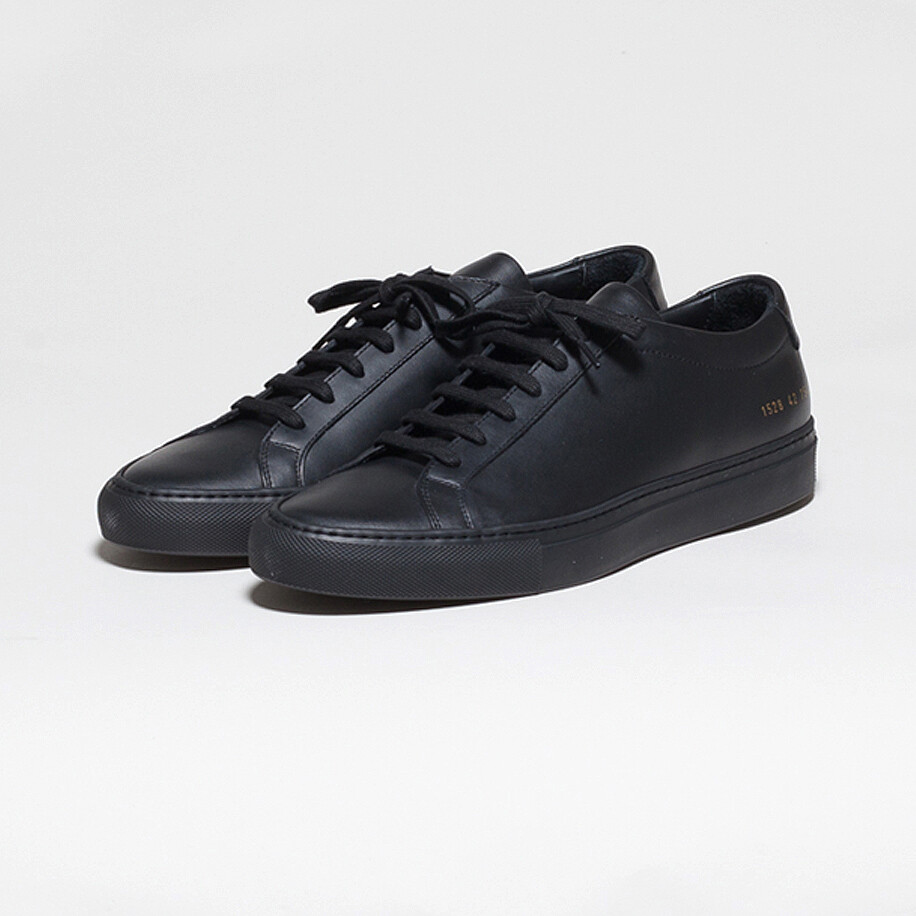 New Common Projects Original Achilles Low 1528 black white grey