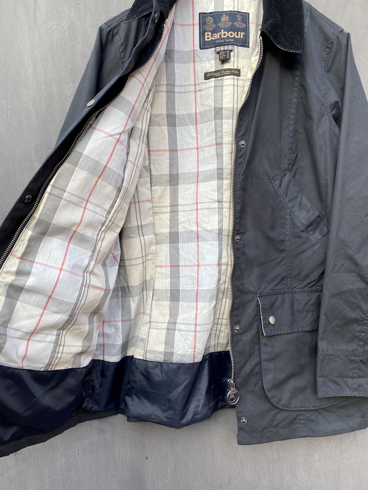 Barbour Iona Wax Jacket Size Uk14
