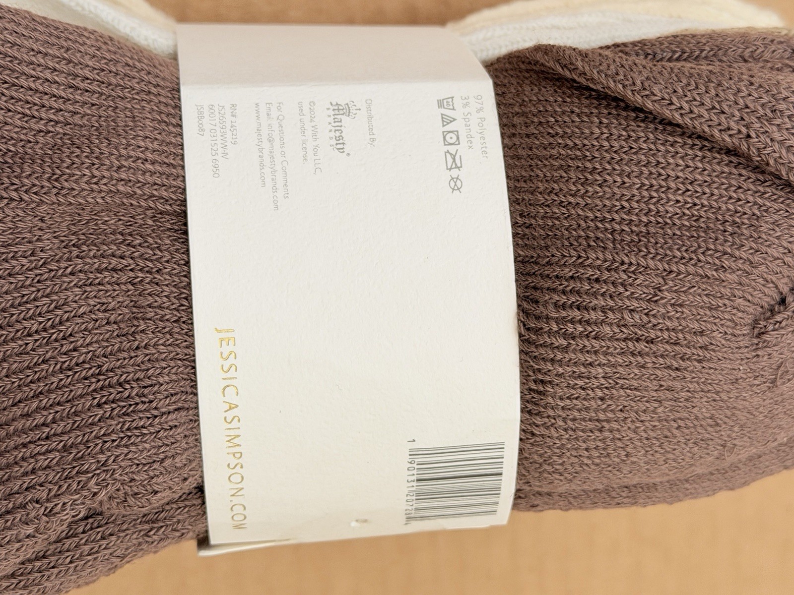 Jessica Simpson Turn Cuff Socks Women’s Shoe Size 4-10 | 6 Pairs- Ivory Multi