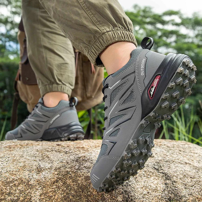 Unisex Waterproof Heavy Duty Professional Mountain Hiking Shoes