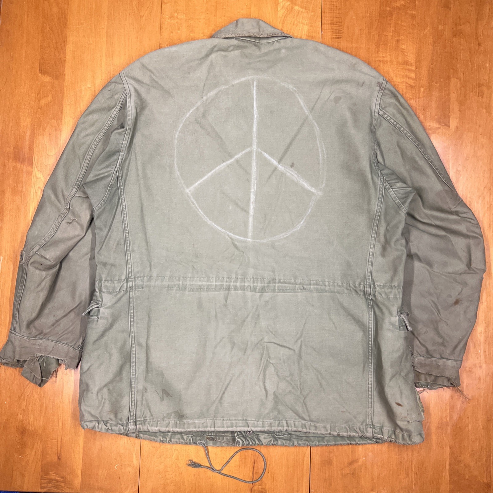 Korean War US Army Military Field Jacket M51 M-1951 Combat Cold Weather Medium