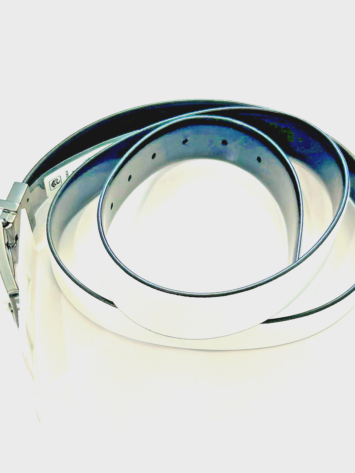 Perry Ellis Portfolio Men’s Reversible Belt White/Black Size 40