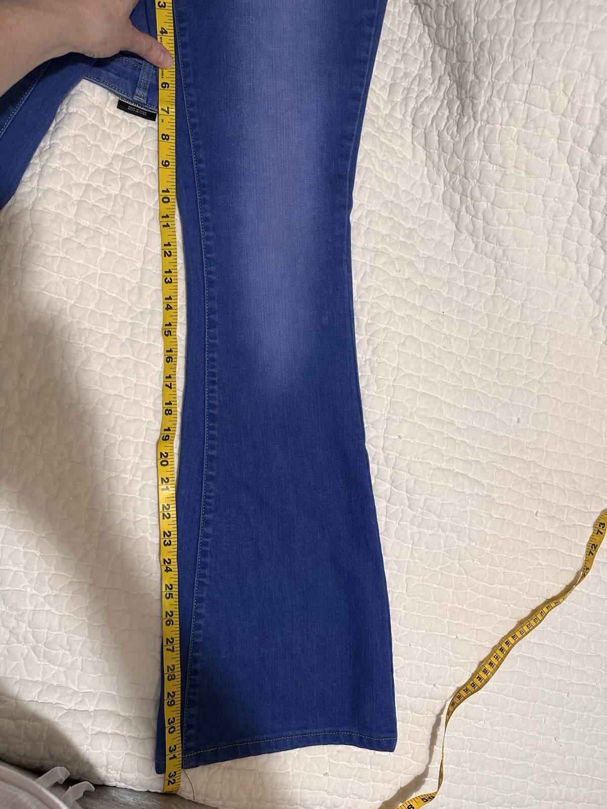 Vintage Blue High Rise Mossimo Flare Jeans 2/26R