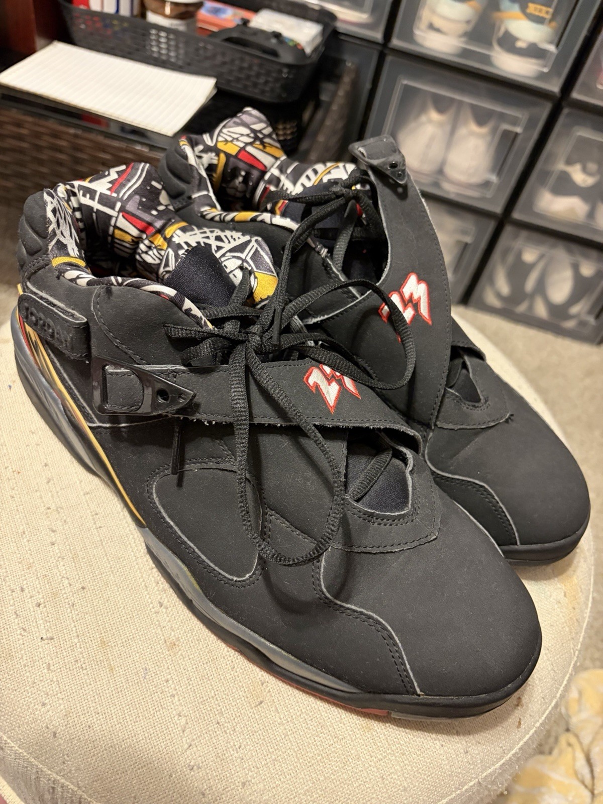Jordan 8 Retro Low Playoffs (2003) Sz 12