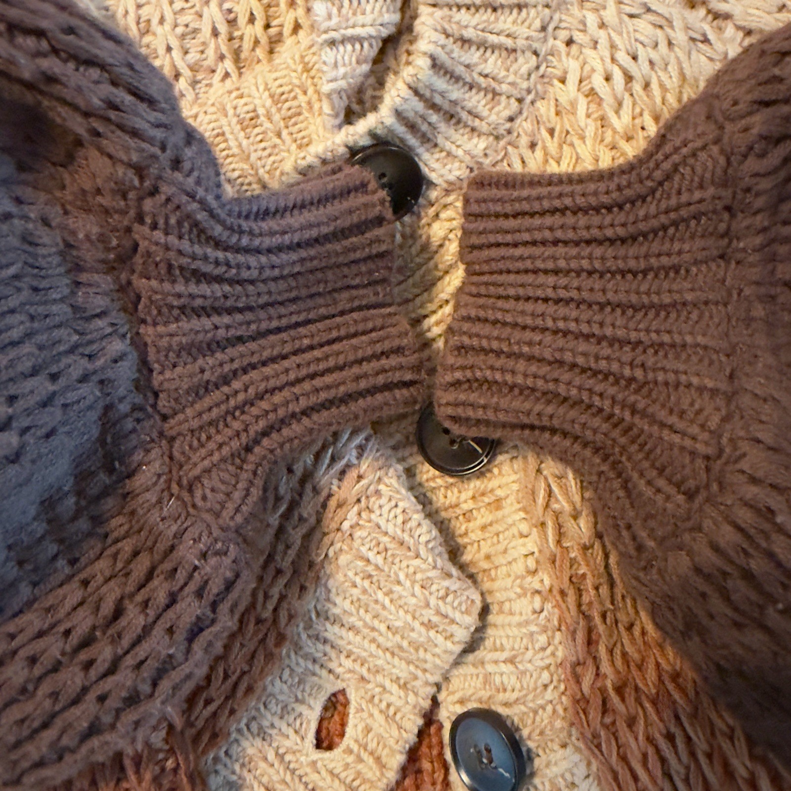 The Great The Dusk Cardigan In Marled Sunset Size 1 US Small