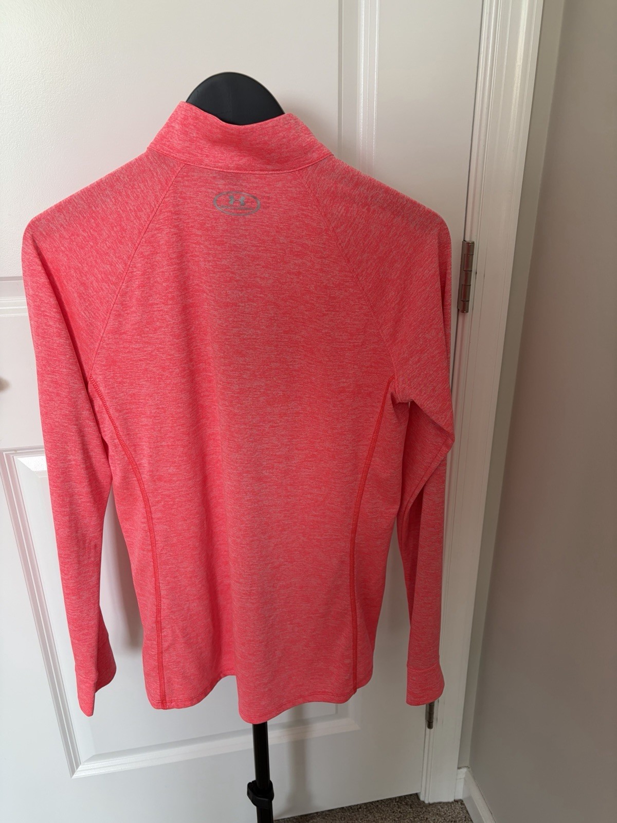 Under Armour Tech Twist 1/2 Zip Pullover Bright Pink Heathered Color
