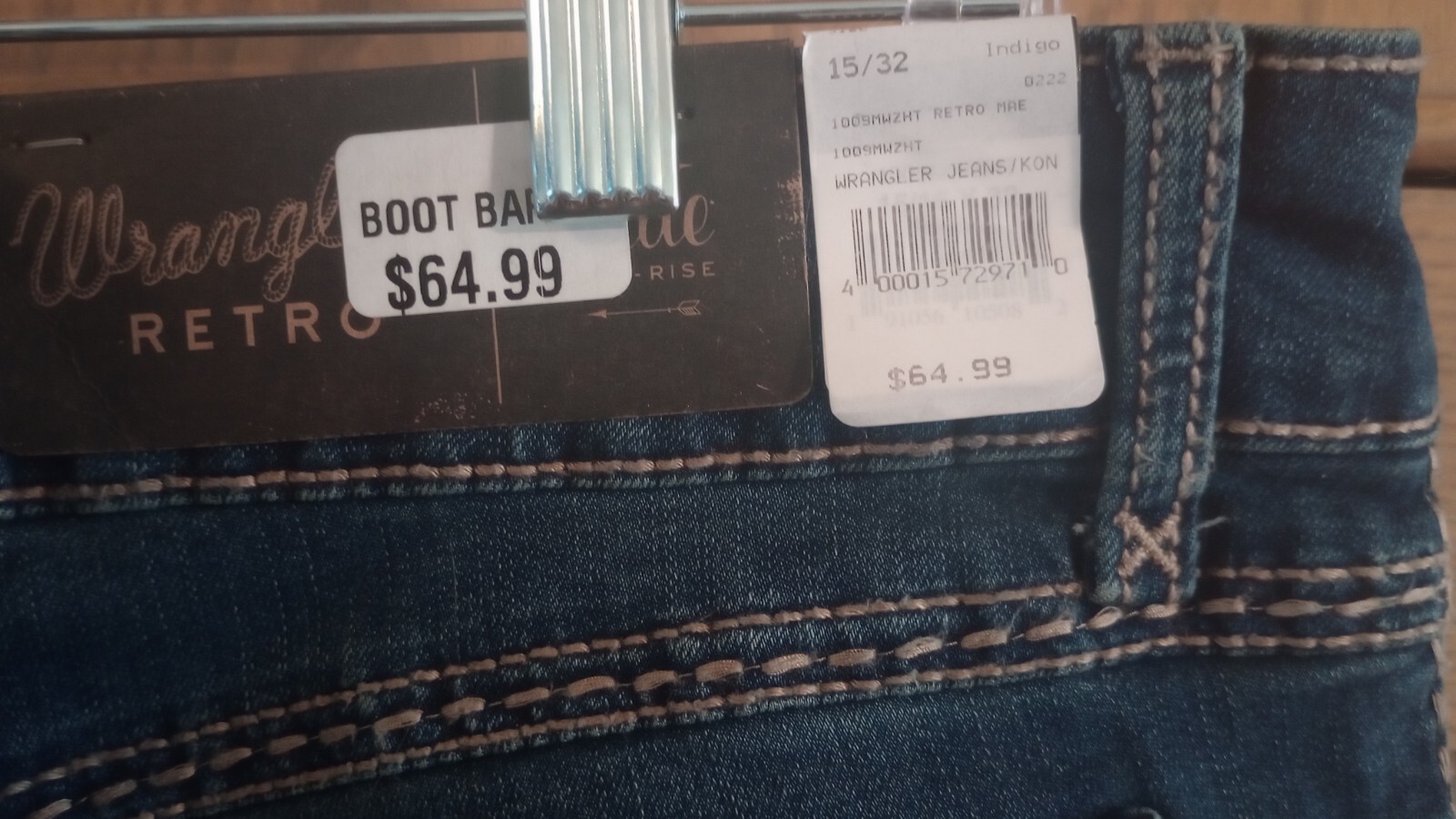 NWT Wrangler Retro Rae Mid-rise Jeans
