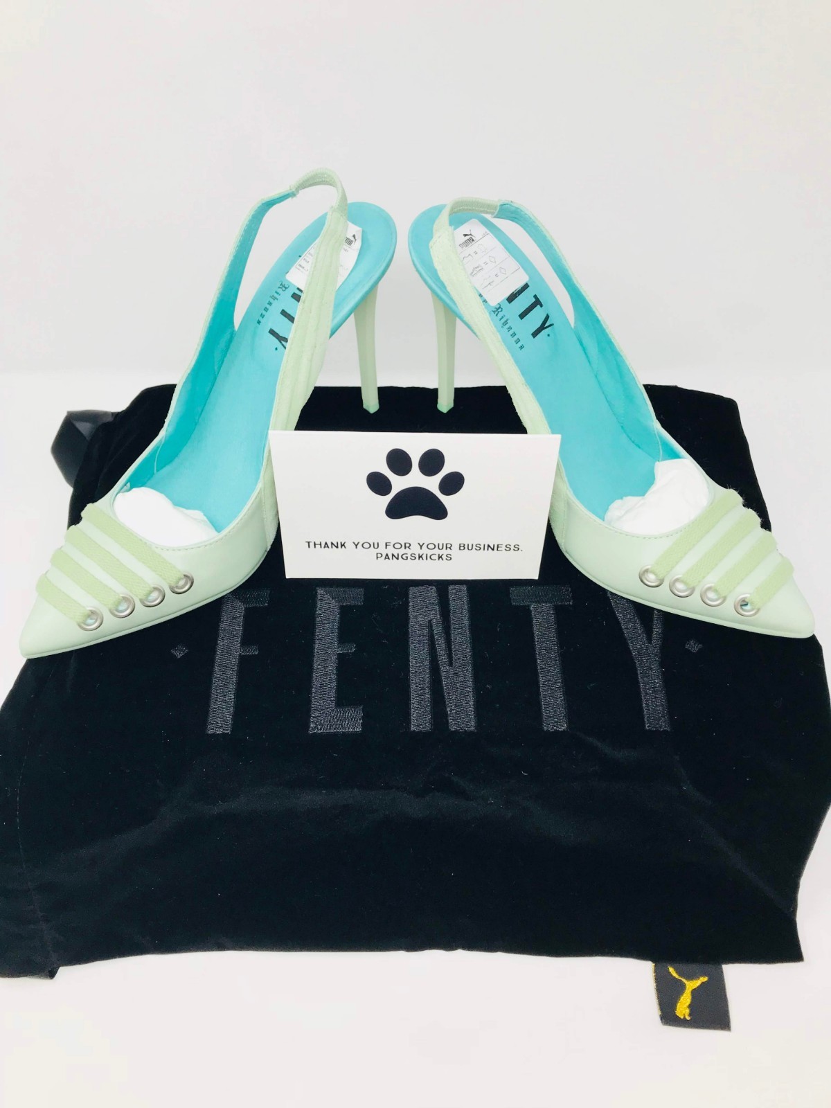 Puma Fenty by Rihanna Slingback Heel Green 364469-02 Women’s Size 5.5-9.5