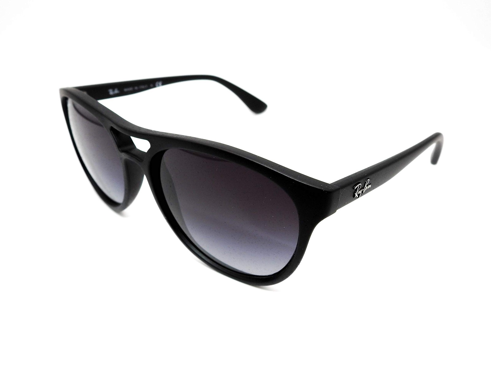 Ray-Ban Men’s RB4170 Brad 58 mm, Rubber Black/Light Grey Gradient Dark