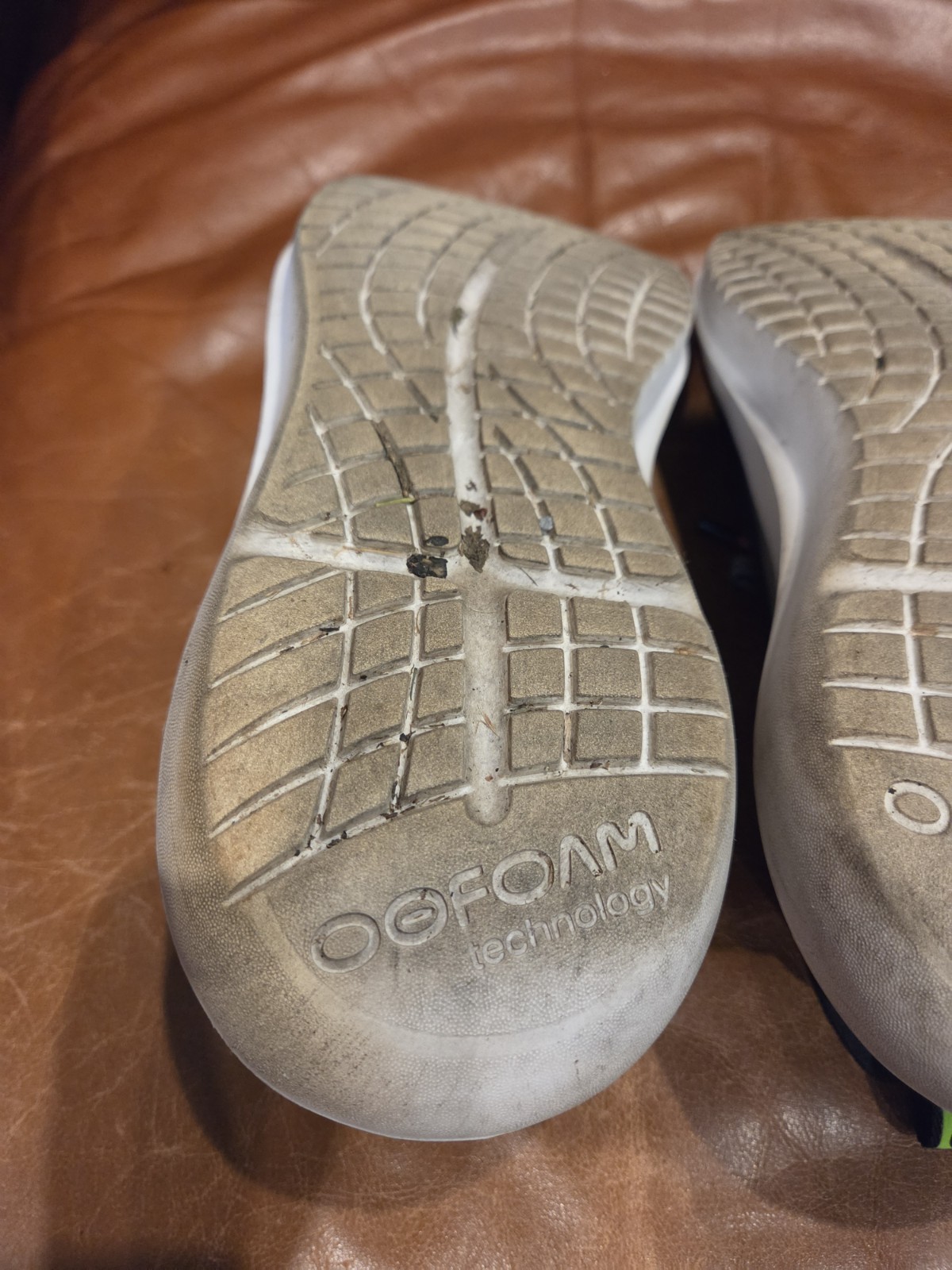 OOFOS OOMY STRIDE RECOVERY Sneakers Womens 11 Black Gray OOFOAM TECHNOLOGY