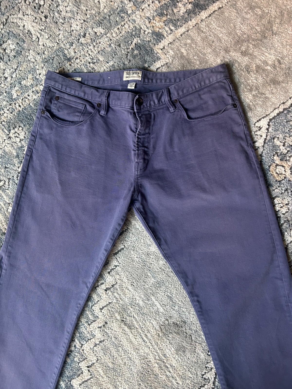 Todd Snyder pants blue/purple 34×32