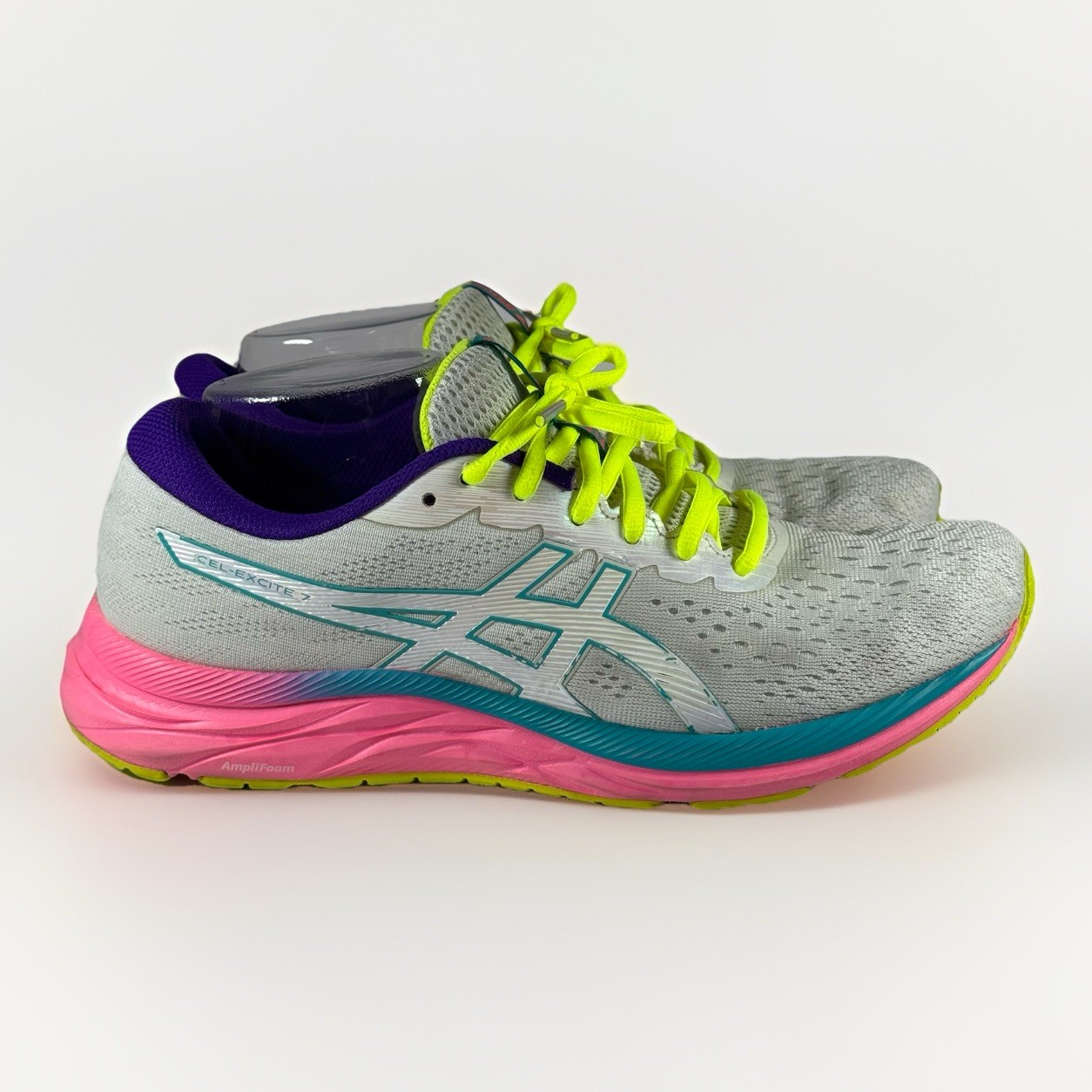 ASICS Gel Excite 7 Polar Shade White Athletic Running Shoes Women’s Size 11