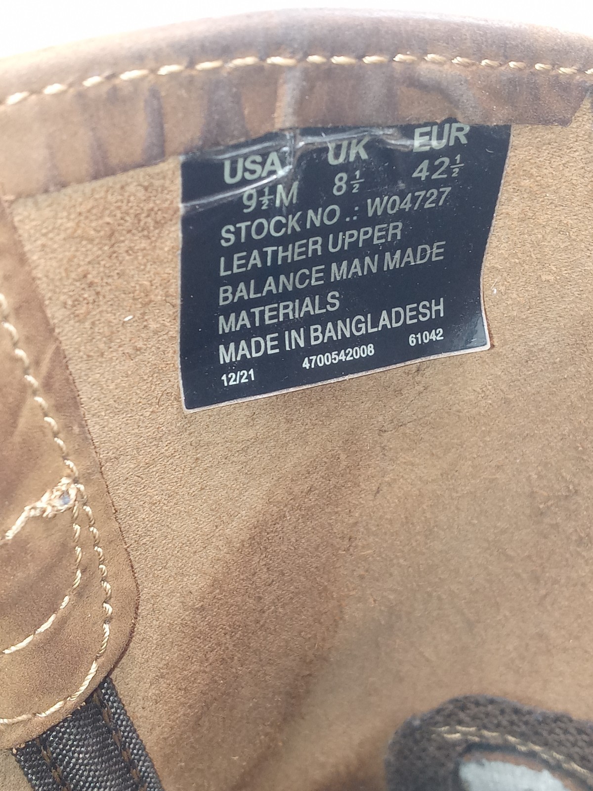 Wolverine Wellington Work Boots Men’s Brown Leather Slip On Size 9.5M