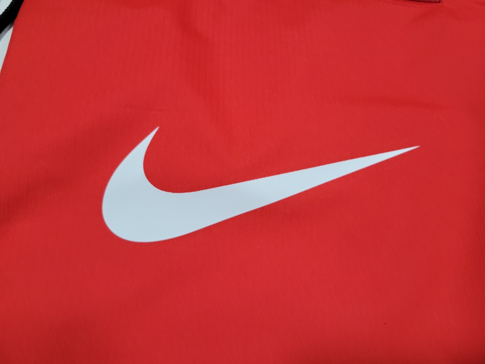 Nike Brasilia Drawstring Backpack Bag Training Gym Sports walk Sack Red-Black